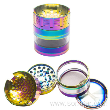 GZ336393 zinc alloy 63mm herb tobacco grinder